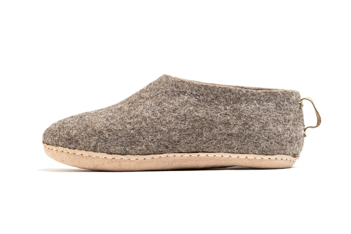 Wool slippers